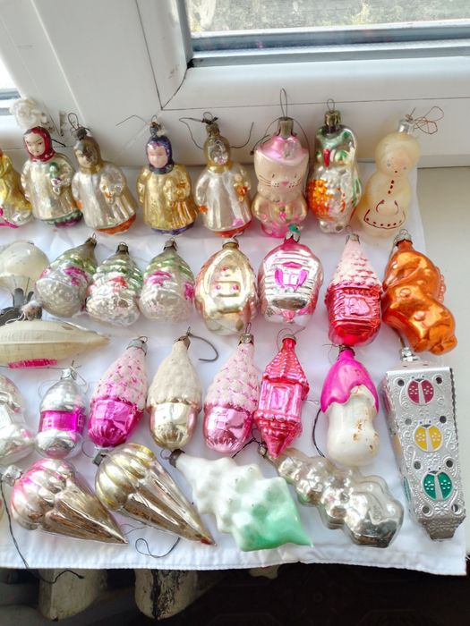 Старые ёлочные игрушки