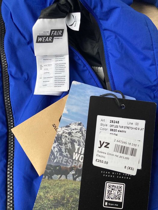 Kurtka damska Salewa Tirol Wool roz.XS