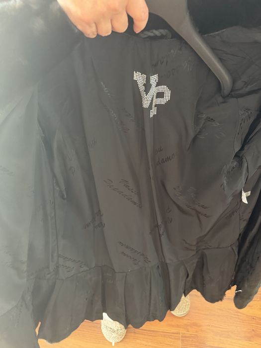 Норкова шуба BlackGlama