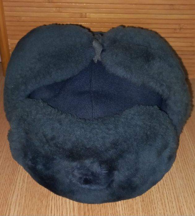 шапка-ушанка натуральная.Размер 56. Б/у