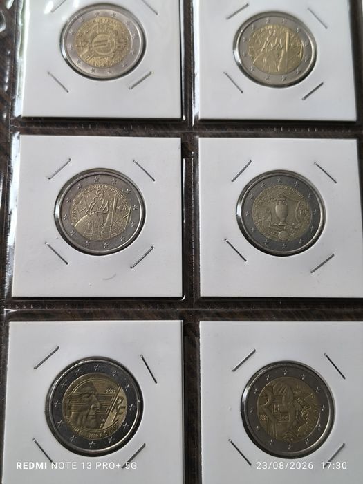 Moedas de 2 euros
