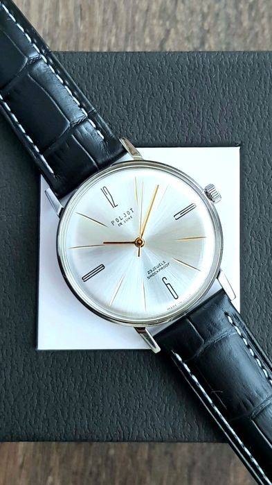 Годинник Poljot Часы Полёт 2209 23 Jewels Нерж. Сталь Made in USSR 80x