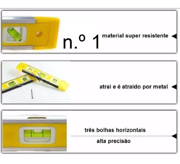 NÍVEL POR BOLHA | Alta precisão e qualidade | NOVOS