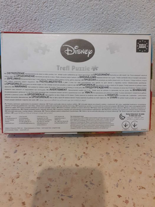Puzzle postac Disneya