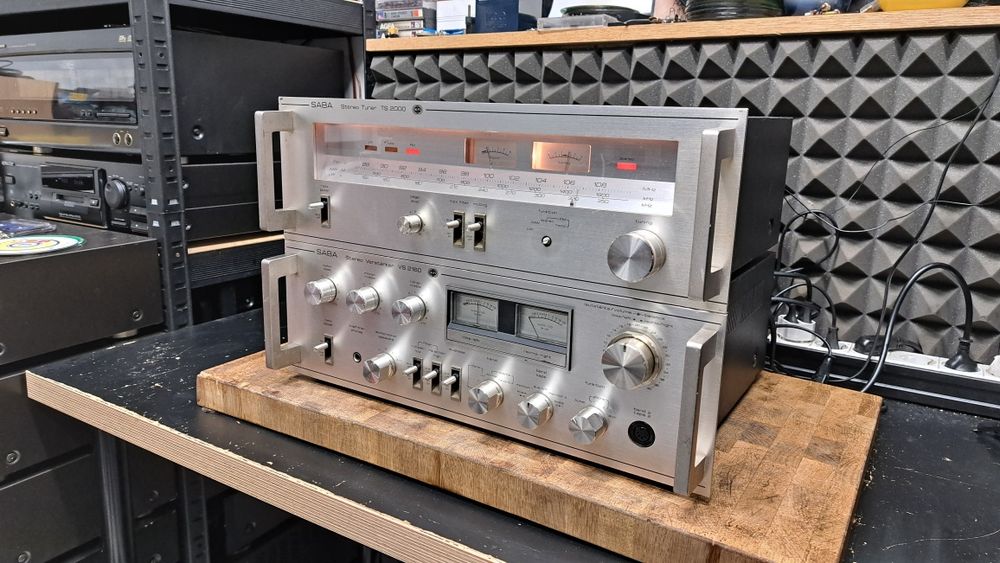 Wieża Saba wzmacniacz VS-2160 tuner TS-2000