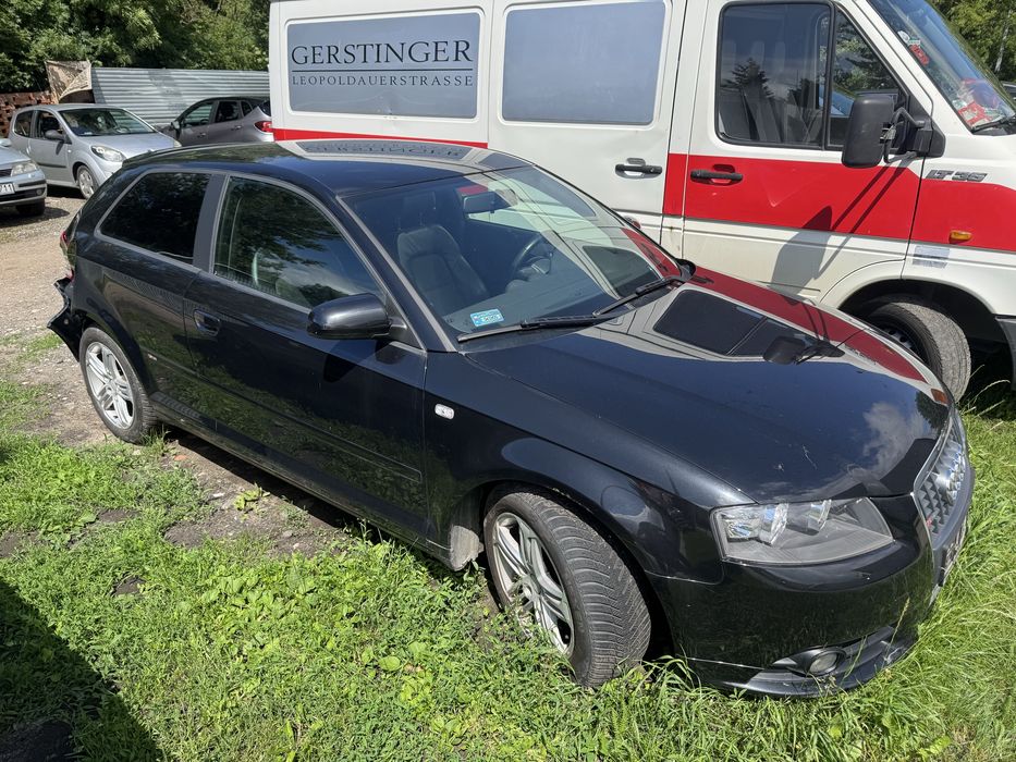 Audi a3 8p drzwi blotnik silnik s line fotele deska czesci 1.6 fsi