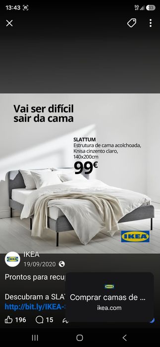 Cama estrado e colchão