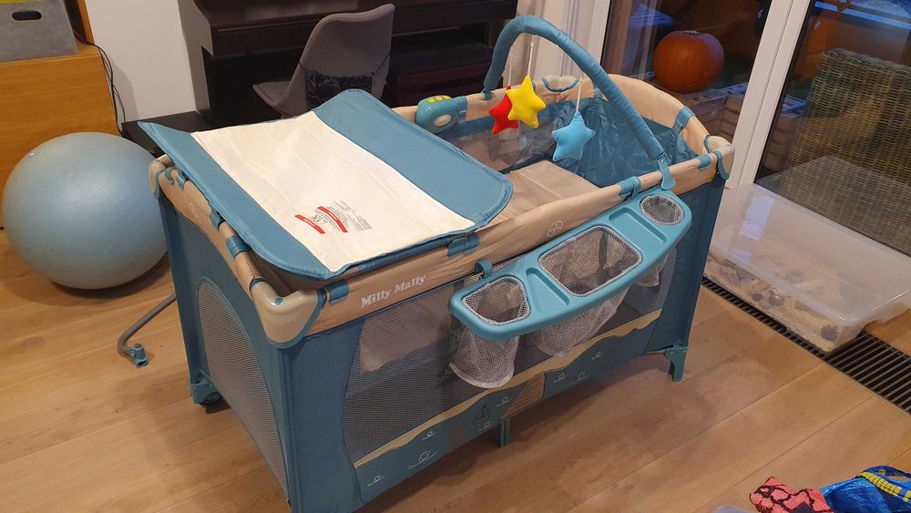 Łóżeczko turystyczne Milly Mally Mirage Deluxe