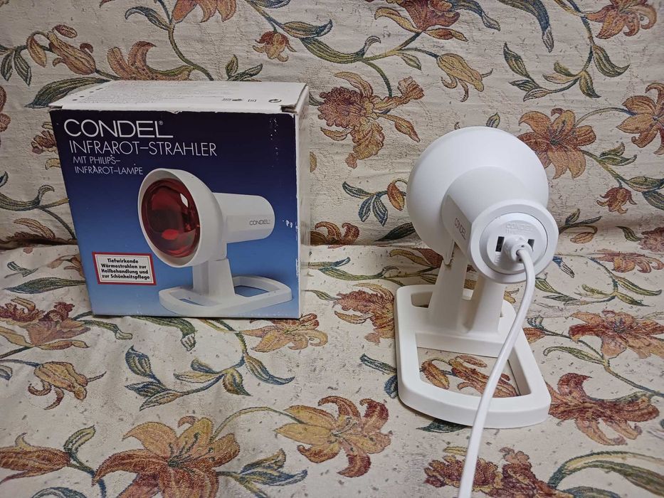 Lampa SOLUX CONDEL  5015 o mocy 100 W  czerwone światło