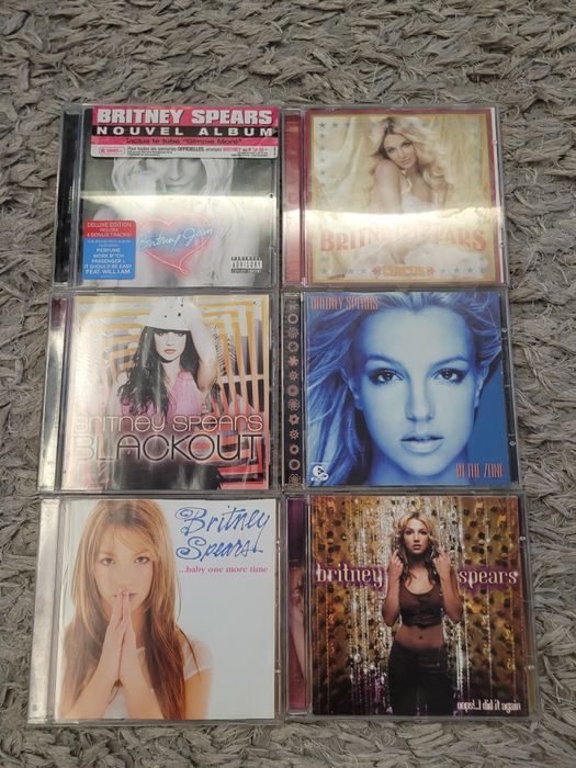 6 cds britney spears