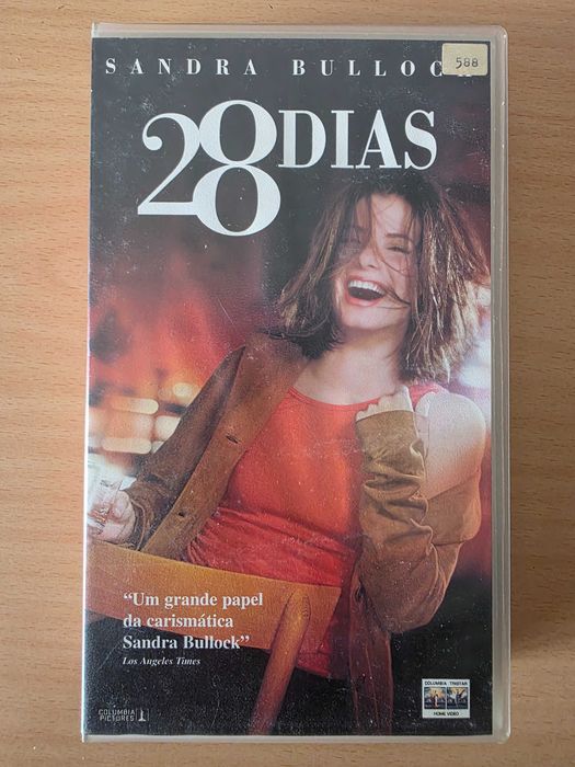 Filme em VHS "28 Dias" com Sandra Bullock
