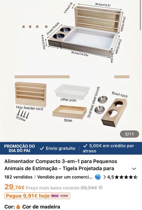 Alimentador 3 em 1