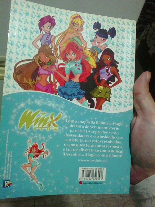 Descobre A Magia Com A Bloom livro- portes CTT grátis