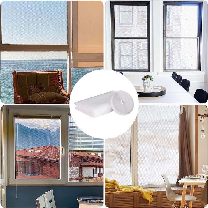 Moskitiera Siatka na Okno Okienna na Komary Przeciw Owadom 130x150