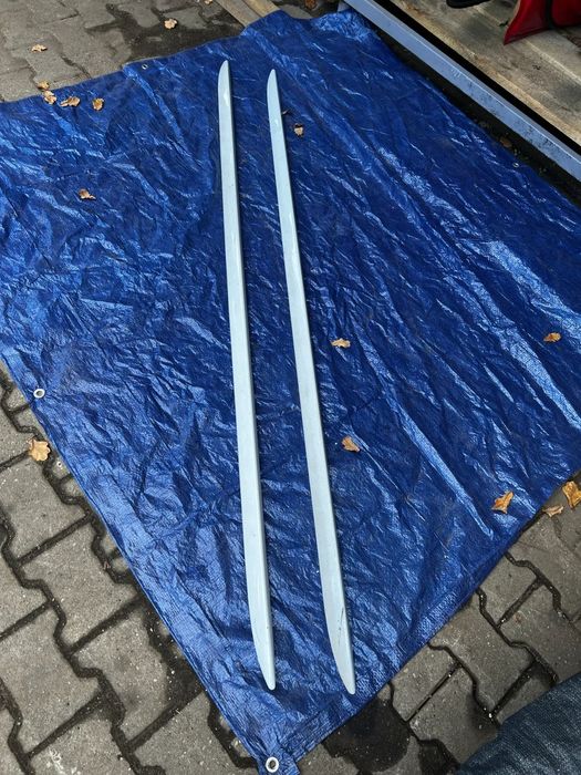 AUDI A4 B8 8K0 NAKŁADKI LISTWY DOKŁADKI PROGOWE S-LINE LEWA PRAWA KOMPLET 8K0854932A 8K0854931A