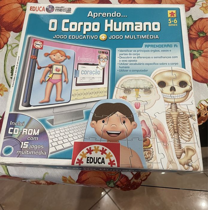 Jogo - Aprendo o Corpo humano