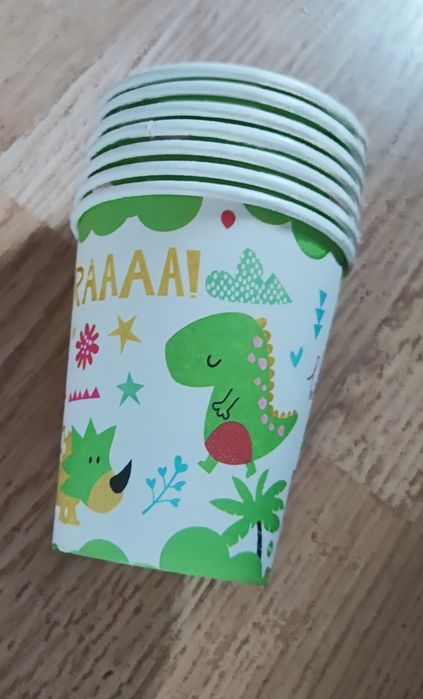 Zestaw urodzinowy dinozaury