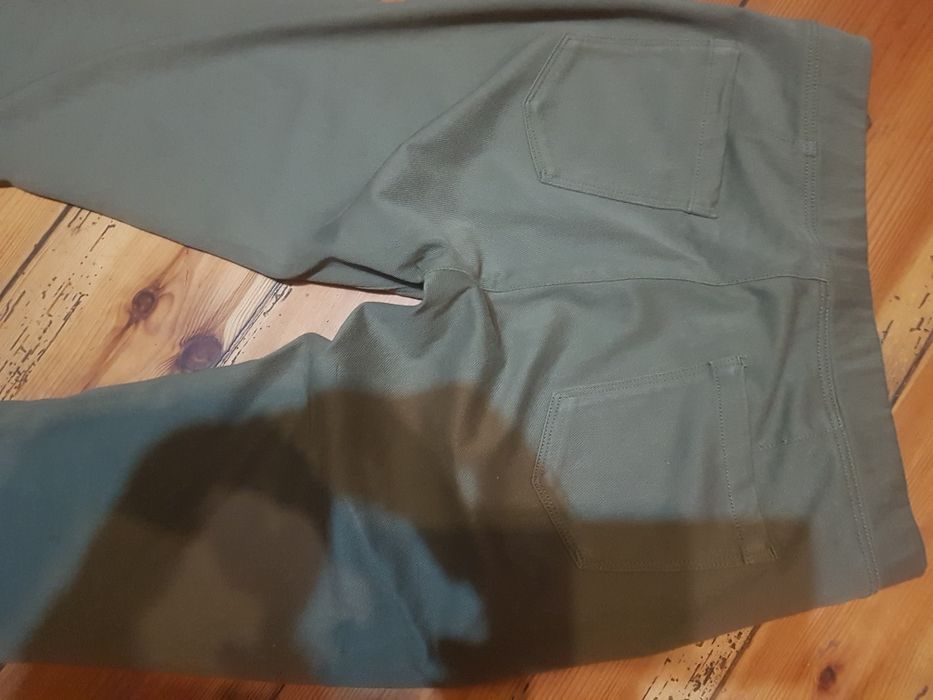 Spodnie z laycrą oliwkowe