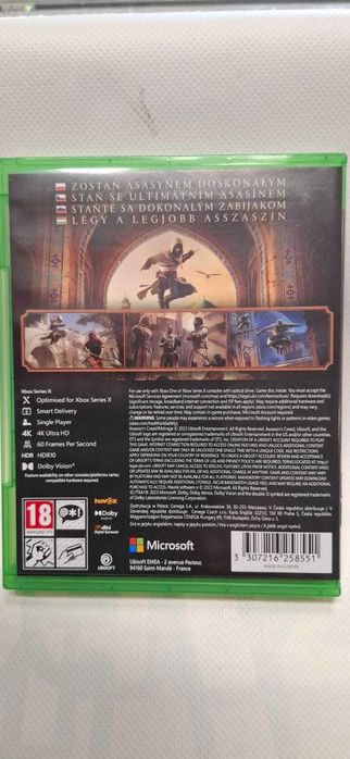 Gra X-BOX one/X ASSASSIN'S CREED MIRAGE - Madej Gorlice Mickiewicza -