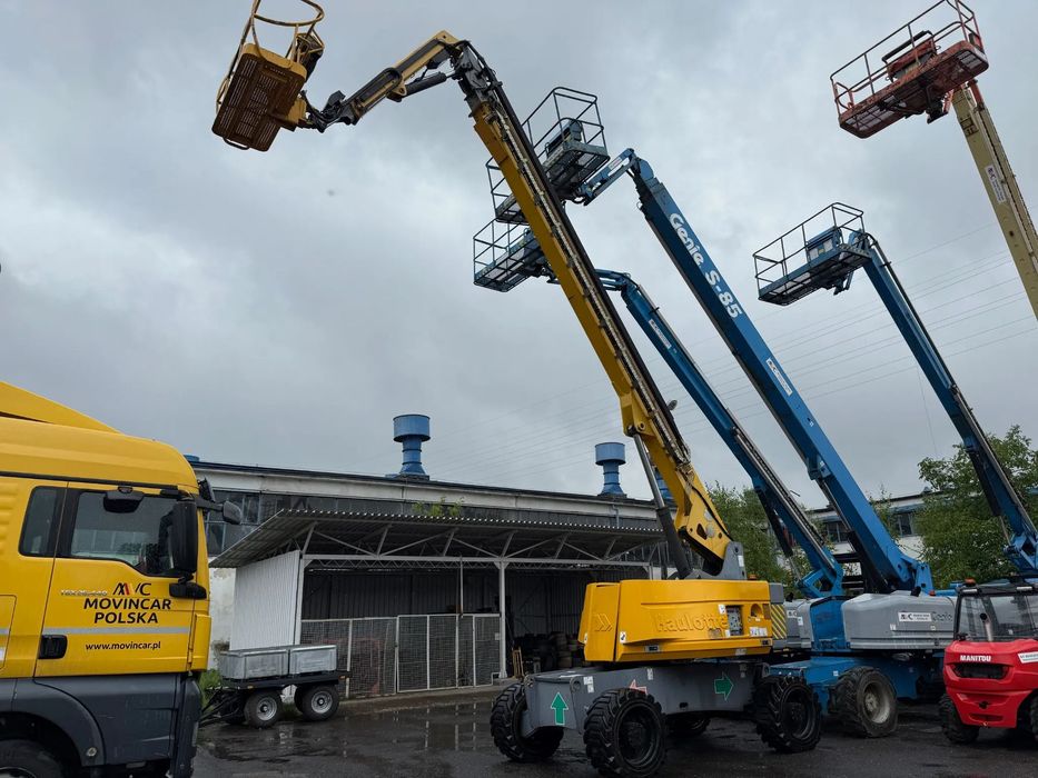 Haulotte H28TJ+  Podest ruchomy HAULOTTE H28TJ+ Podnośnik teleskop DIESEL 4x4 terenowy