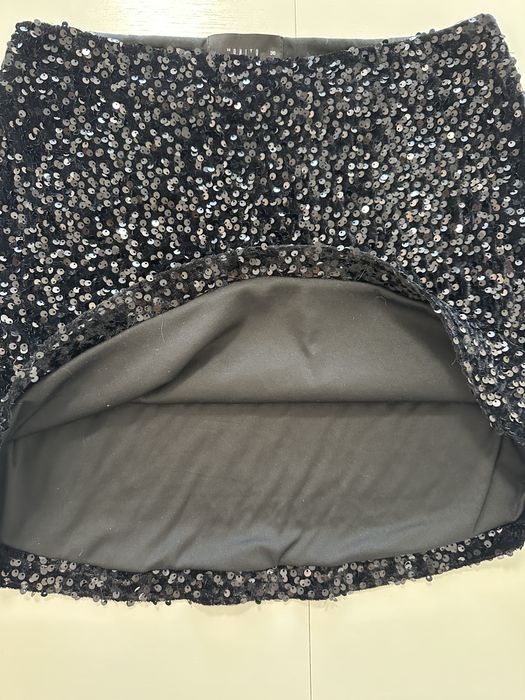 Спідниця Mohito, велюр та пайетки, S