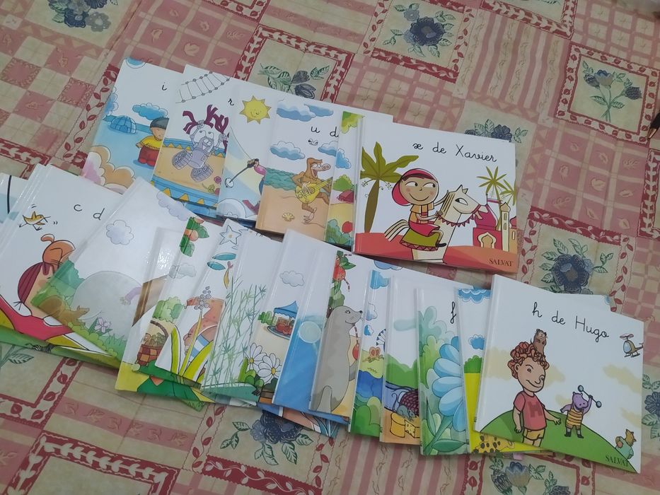 Conjunto de livros do abcedario para crianças