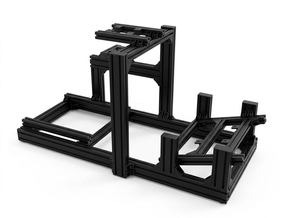 Алюминиевый кокпит для симрейсинга 4080 fanatec simagic moza simucube