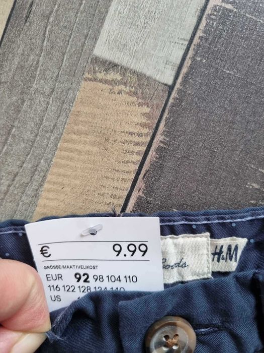 Zestaw nowych spodenek dla chłopca H&M i TU r 92/98