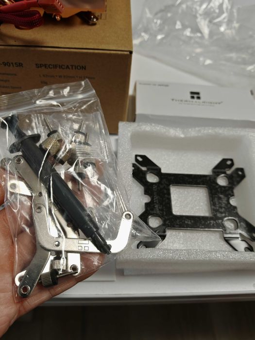 Thermalright AXP90 X53 Full Copper, Low Profile ITX Cooler, 92mm, Медь