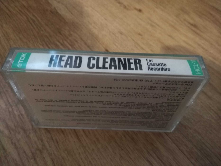 Kaseta TDK Head Cleaner HCL-11 oryginał unikat okazja cenowa