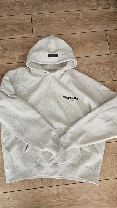 Bluza S szara z kapturem