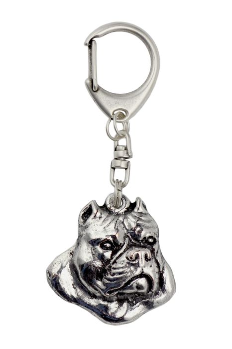 American Bully brelok posrebrzany Art-Dog