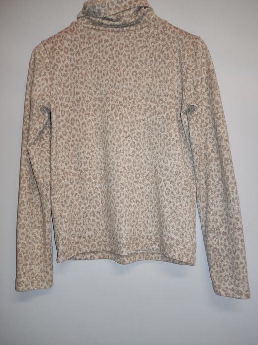 Zara sweter golf damski panterka r.M