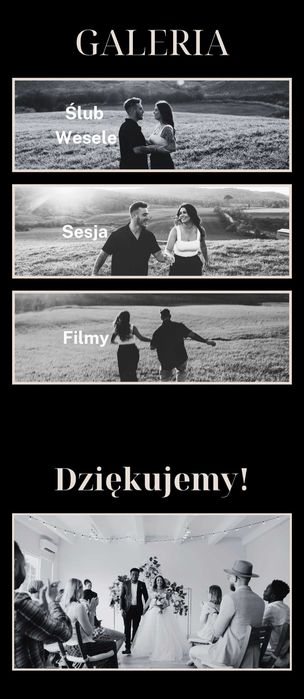 Ślub Wesele Chrzciny Komunia Urodziny strona internetowa WWW RSVP