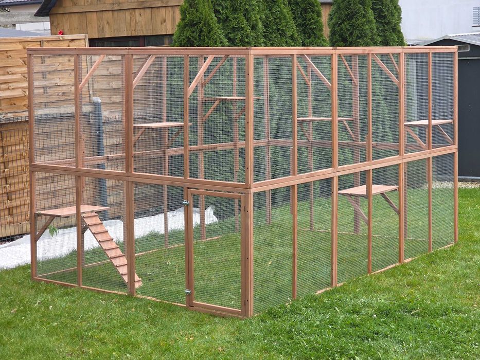 Wybieg dla kota kojec klatka woliera dla kotów