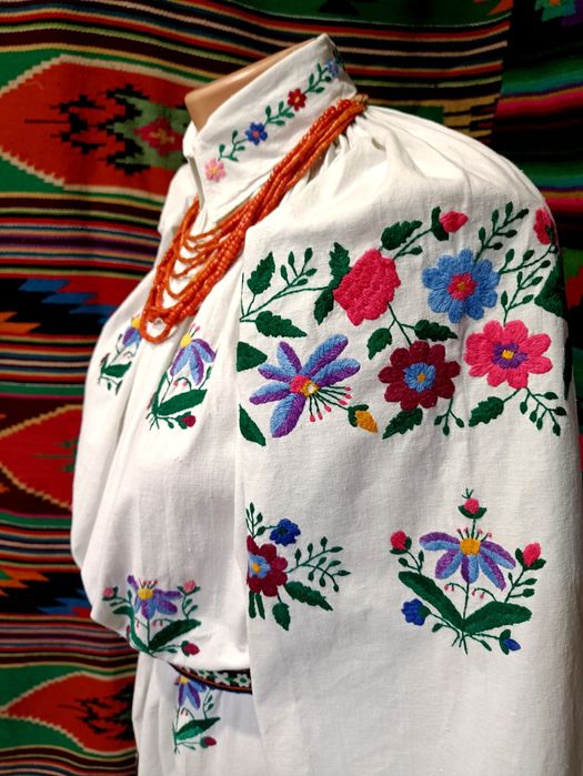 Старовинна Вінницька сорочка вишита Давня вишиванка Автентична сорочка