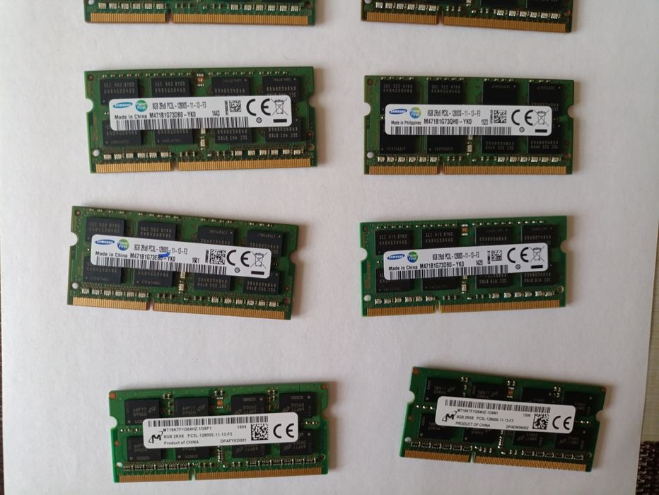 So-dimm оперативна память до ноутбука 8 гб ддр3 / 8 gb PC3-12800 DDR3-1600 Mhz