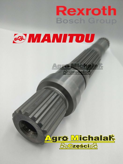 Wałek pompy jazdy HLSU MANITOU MRT2150, MHT950, MRT1850, MVT665, MLT