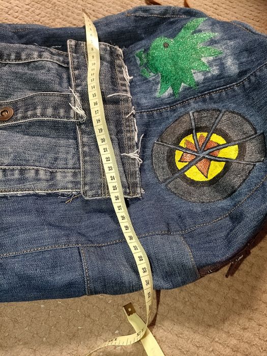 Джинсовый рюкзак