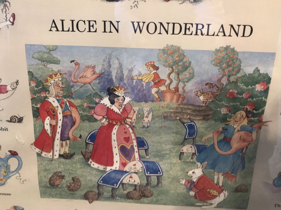 Quadro Alice no Pais das Maravilhas