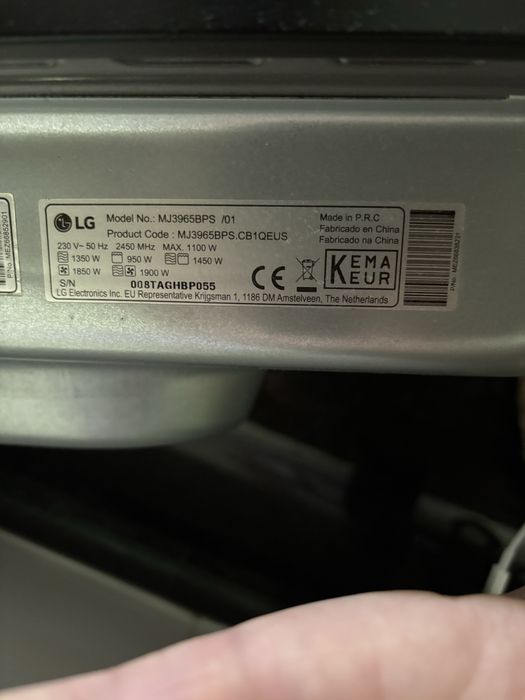 Micro-ondas LG NeoChef