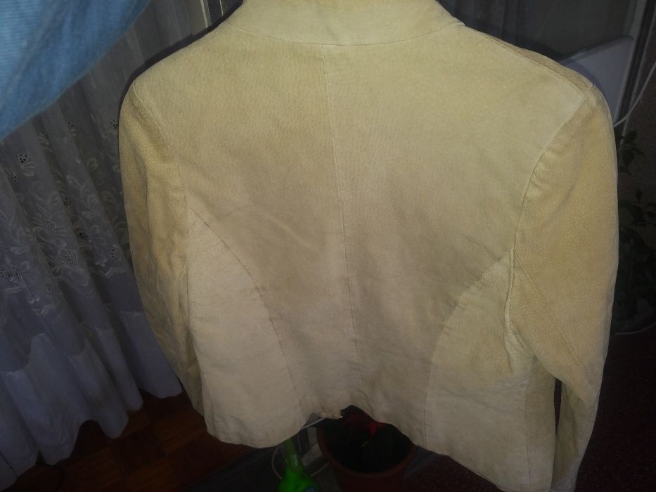 2 casacos em pele Salsa e Pure leather tamanho S