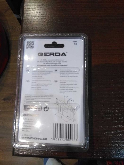 Kłódka  Gerda secure 50 mm