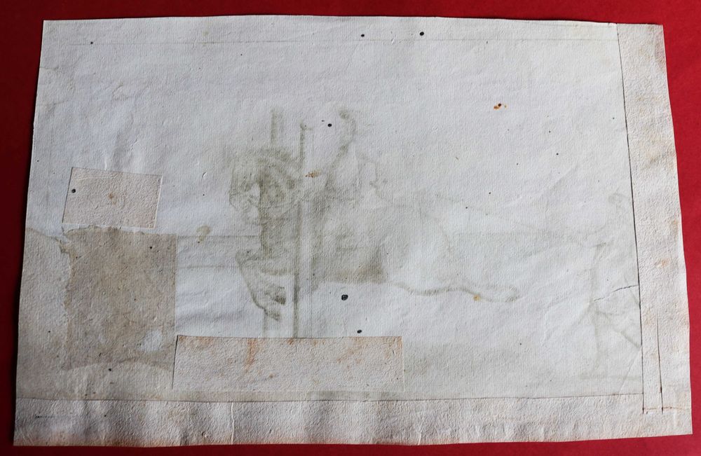 ARTE EQUESTRE rara gravura séc. XVIII