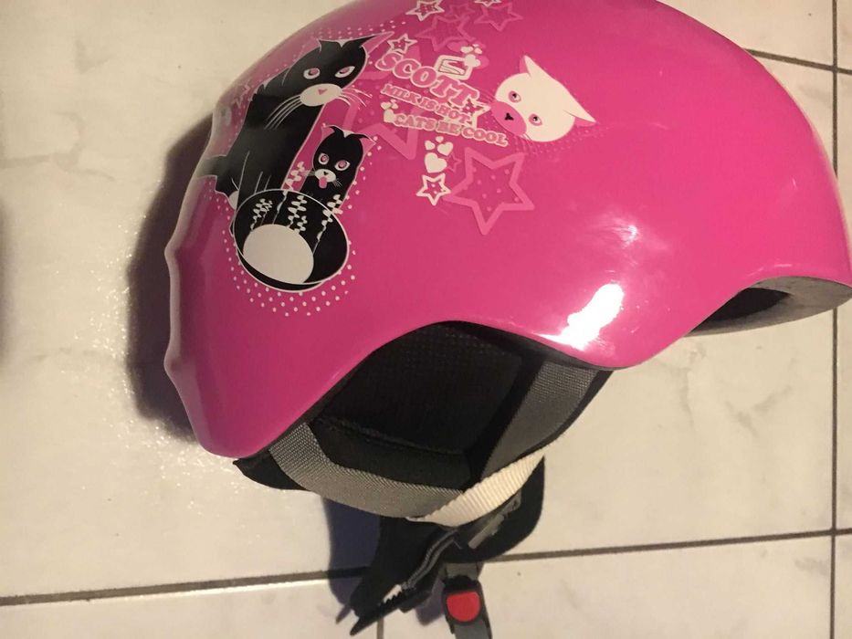 SCOTT kask narty snowboard dziecięcy młodzieżowy
