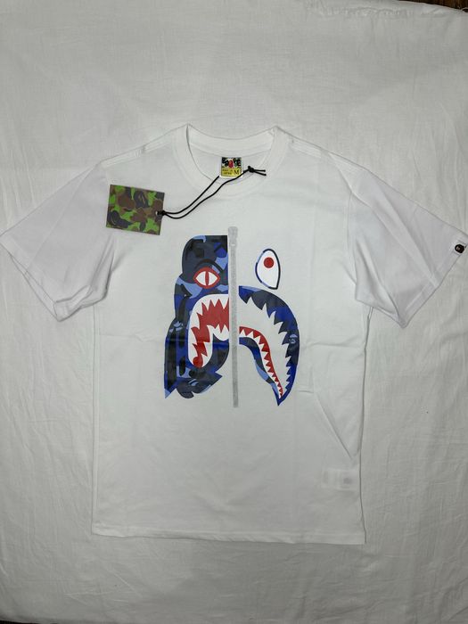 Футболка Bape / tiger / shark / sprayground / бейп / спрейграунд / runner