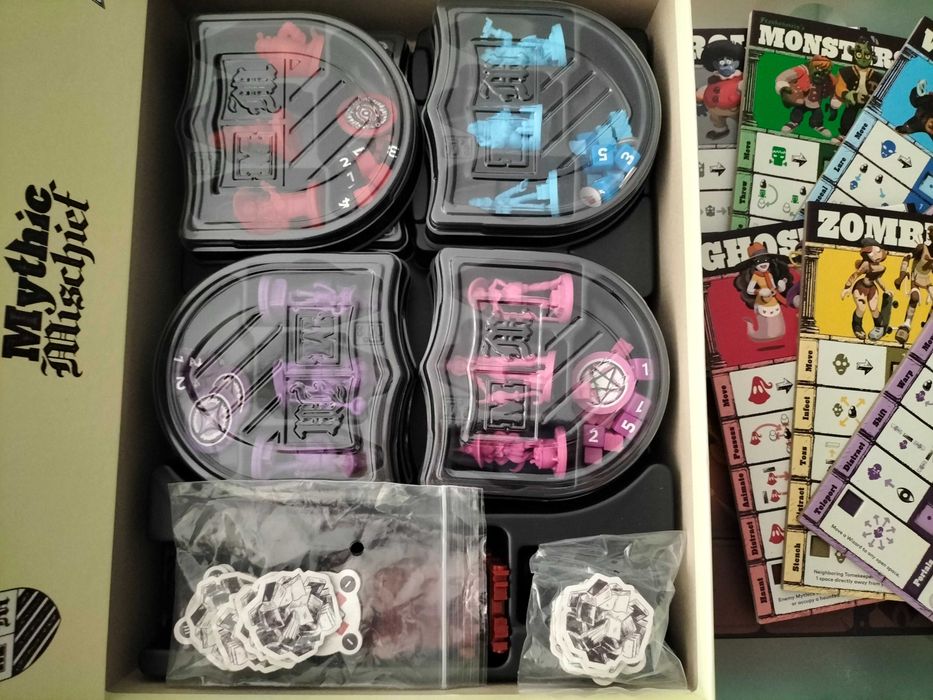 Mythic Mischief Kickstarter - Jogo de Tabuleiro