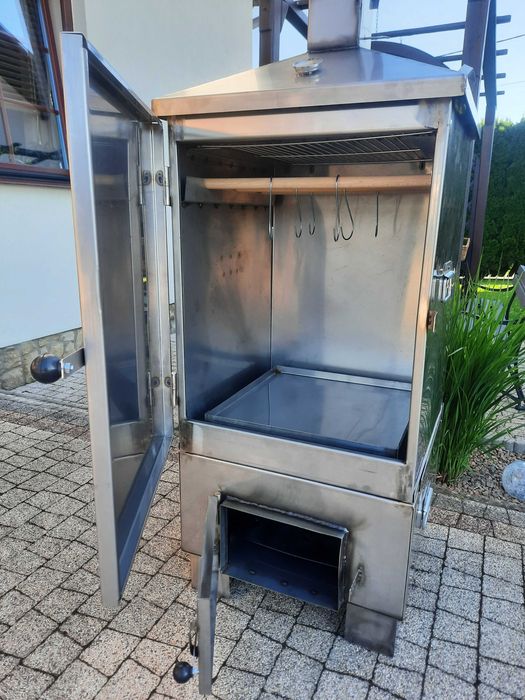 Wędzarnia ogrodowa ze stali nierdzewnej -  XXL- Nowość