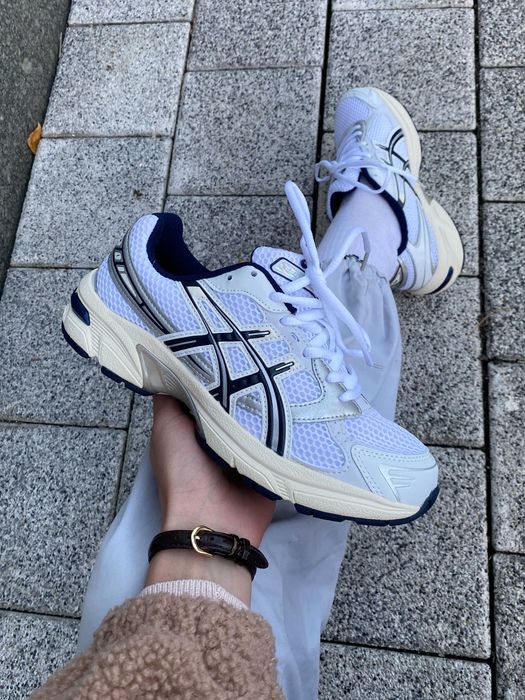 ‼️НОВІ Кросівки ASICS Gel-1130  White Black Beige