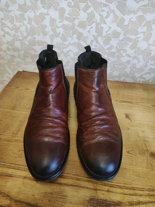 Черевики чоловічі  шкіряні челсі Oliver Jacob , оригінал.